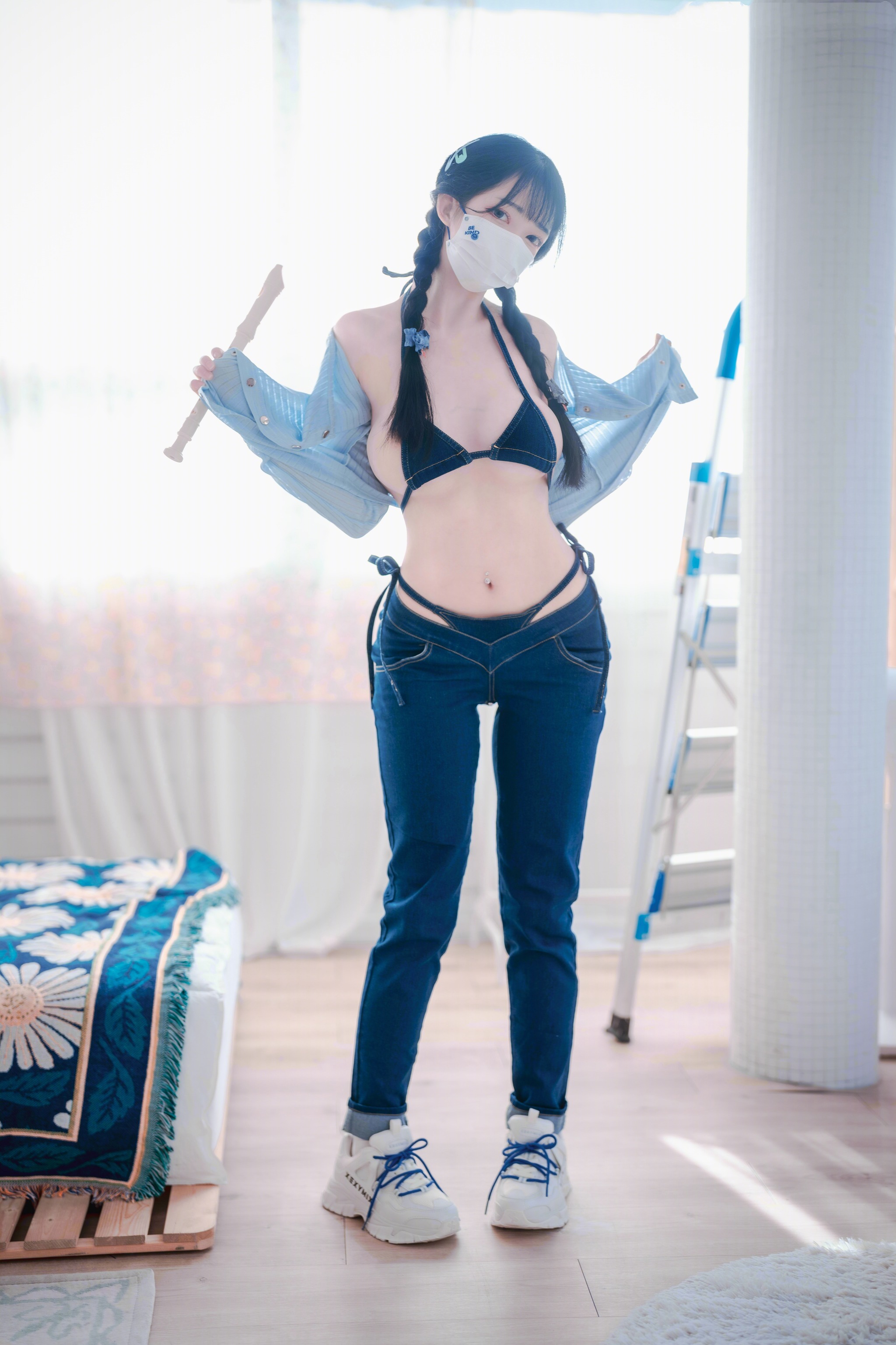 图片[1]-Aram(아람) – NO.025 DJAWA Photo —  Aram (아람) Messed up Denim [136P]-XikXak